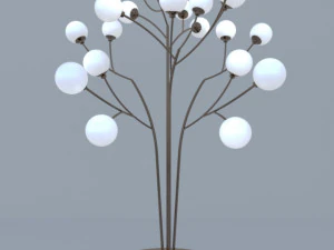 Tree lamp 3D Model