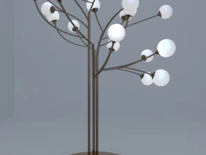 Tree lamp 3D Model
