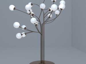 Tree lamp Modelo 3D