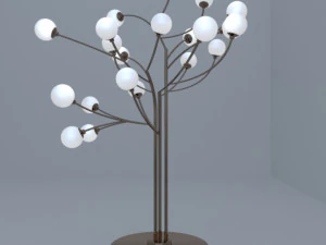 Tree lamp 3D Model