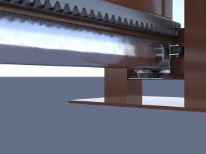 Sliding gates 3D Model