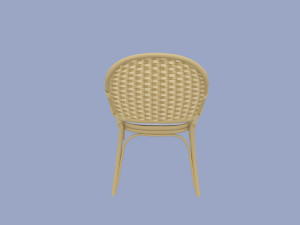 Wicker chair 3Dモデル