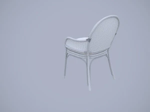 Wicker chair 3D Model