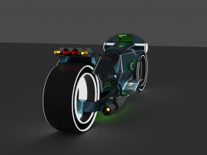 Moto Modelo 3D