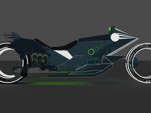 Moto Modelo 3D