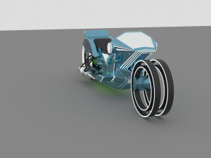 Moto Modelo 3D