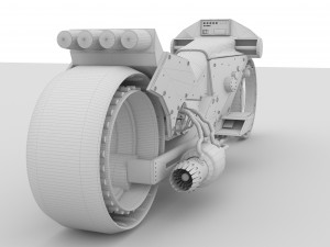 Moto Modelo 3D