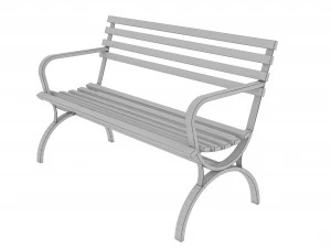 Panca Modello 3D