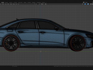 Audi S6 Sedan 2019 3Dモデル