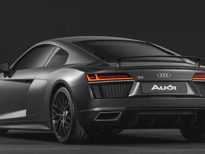 Audi R8 V10 Plus 2016 3D Model