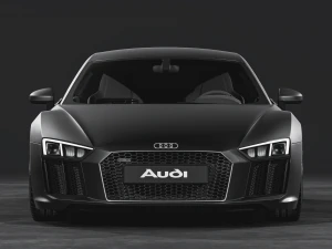 Audi R8 V10 Plus 2016 3D Model
