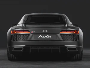 Audi R8 V10 Plus 2016 3D Model