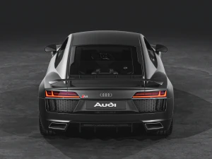 Audi R8 V10 Plus 2016 3D Model