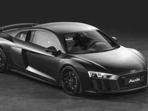 Audi R8 V10 Plus 2016 3D Model