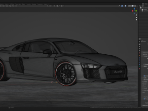 Audi R8 V10 Plus 2016 Modelo 3D