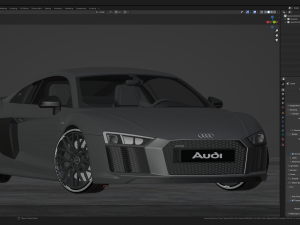 Audi R8 V10 Plus 2016 Modelo 3D