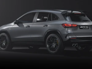 Mercedes-Benz GLA45 S AMG 2021 3D Model