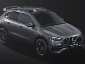 Mercedes-Benz GLA45 S AMG 2021 3D Модель