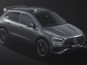 Mercedes-Benz GLA45 S AMG 2021 3D Model