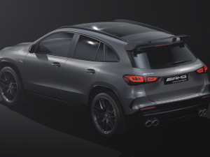 Mercedes-Benz GLA45 S AMG 2021 3D Модель