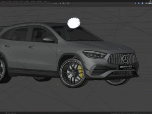 Mercedes-Benz GLA45 S AMG 2021 3D Model