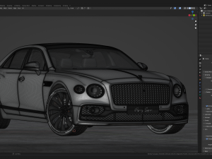Bentley Flying Spur 2020 Modelo 3D