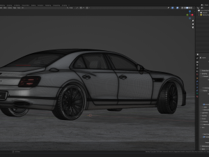 Bentley Flying Spur 2020 Modelo 3D