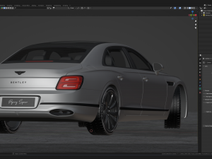Bentley Flying Spur 2020 Modelo 3D