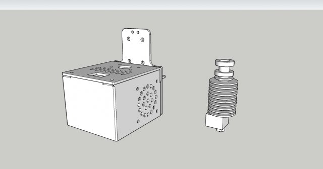 Anycubic Mega Head Scale 11 3D 模型 .c4d .max .obj .3ds .fbx .stl .blend 