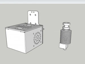 एनीक्यूबिक मेगा हेड स्केल 11 3D मॉडल