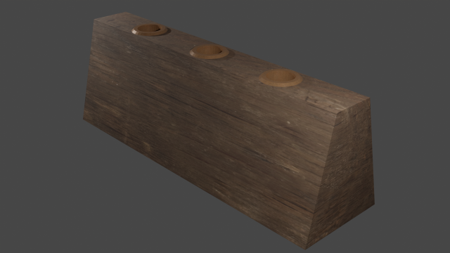 Pencil holder 3D Model .c4d .max .obj .3ds .fbx .stl .blend 