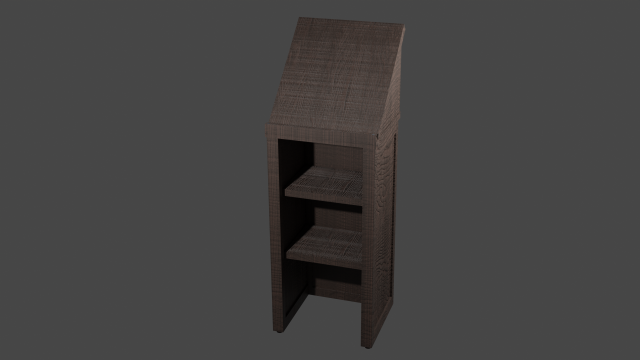 Atril Modelo 3D .c4d .max .obj .3ds .fbx .stl .blend 
