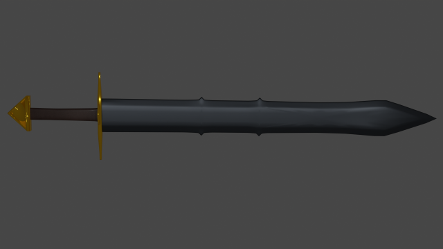 Shortsword Modello 3D .c4d .max .obj .3ds .fbx .stl .blend 