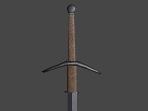 Claymore sword 3D Model