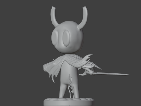 Hollow knight figure 3D प्रिंट मॉडल