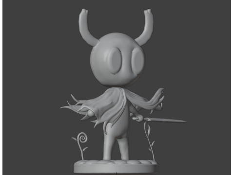 Hollow knight figure 3D प्रिंट मॉडल