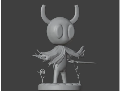 Hollow knight figure 3D Print Model