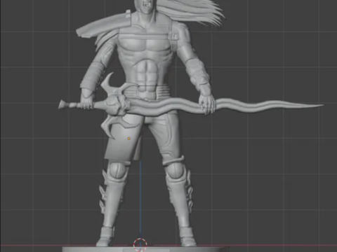 Kain figure Blood omen 2 Modelo de impresión 3D