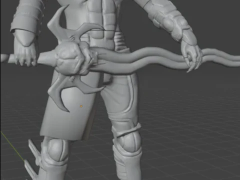 Kain figure Blood omen 2 3D Print Model