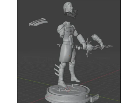 Kain figure Blood omen 2 3D Print Model