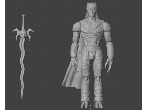 Kain figure articulated Legacy of kain 3D printmodel