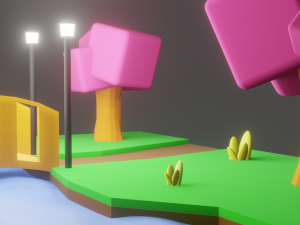 Mini Garden No 1 3D 模型