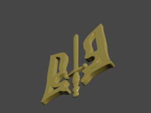 Emblem of Ukraine Modelo 3D