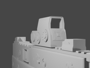 Model kriss vector Modelo 3D