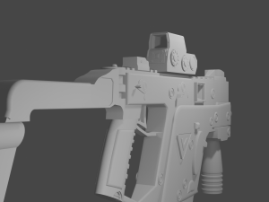 Model kriss vector Modelo 3D