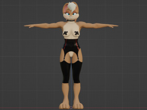 Lola Bunny 3D 模型