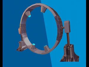 Electro grapple mount 3D Model