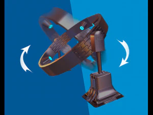 Electro grapple mount 3D Model