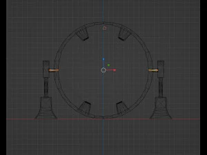 Electro grapple mount 3D Model