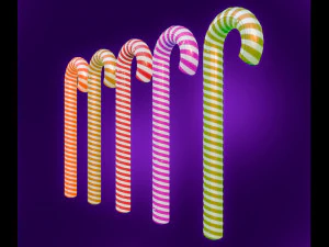 Lollipops 3D Model